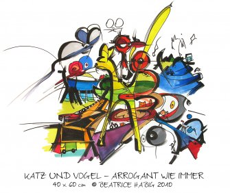 041_fs530_katz_und_vogel_-_arrogant_wie_immer_40x60_2010